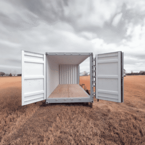 40ft high cube side opening shipping container for sale