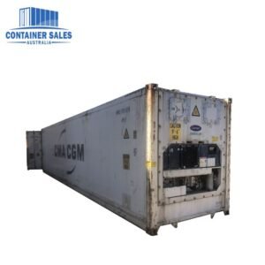 40ft high cube refrigerated shipping container hire