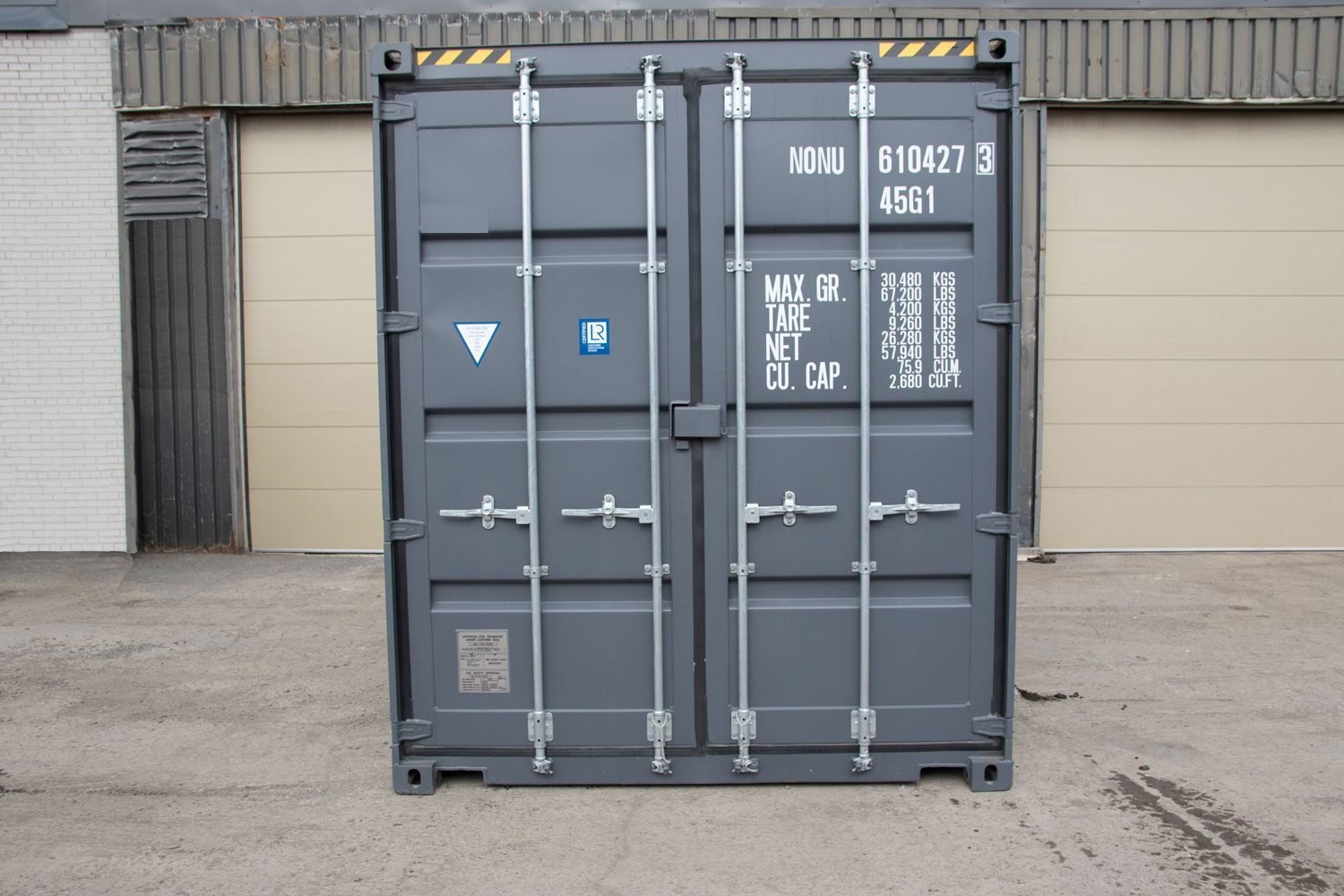 10ft high cube container (one trip) 10ft high cube container (one trip)