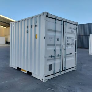 10ft x 8ft shipping container (one trip) – white