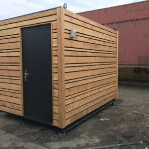 10ft x 8ft cladded food/drink outlet shipping containers