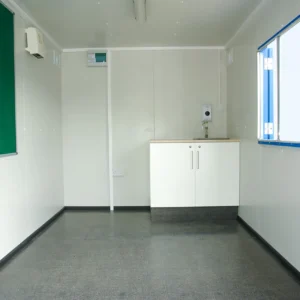 12ft x 7ft 6in steel mobile anti vandal office cabin