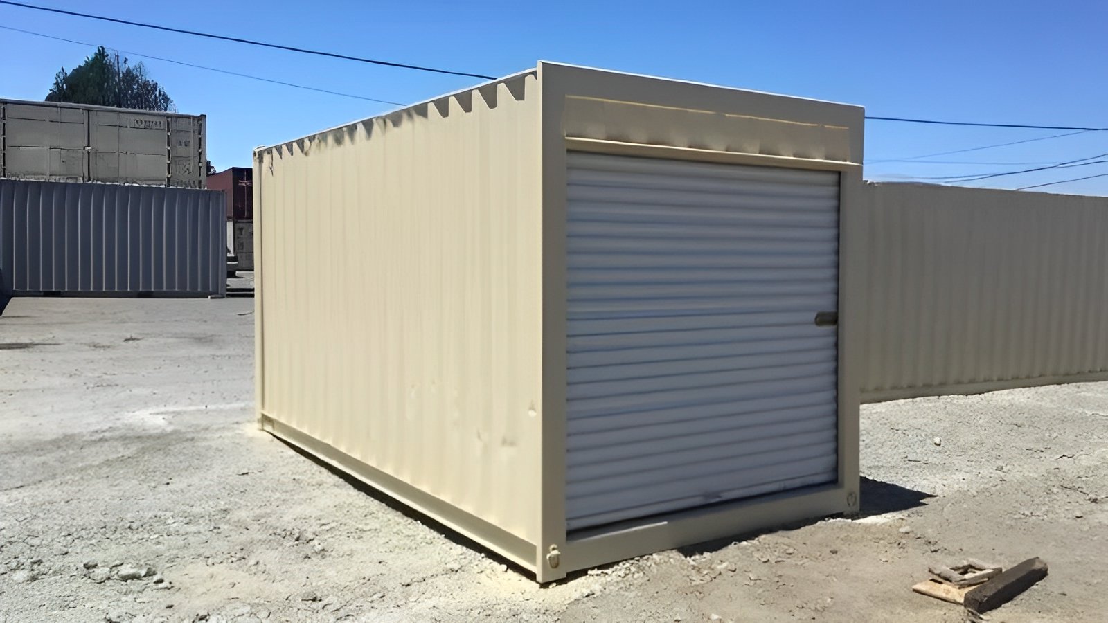 16ft storage container with roll up door 16ft storage container with roll up door