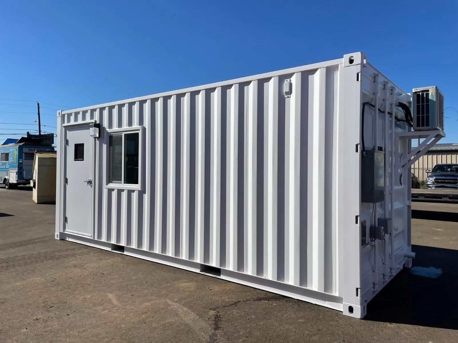 20 foot office in refurbished shipping container 20 foot office in refurbished shipping container