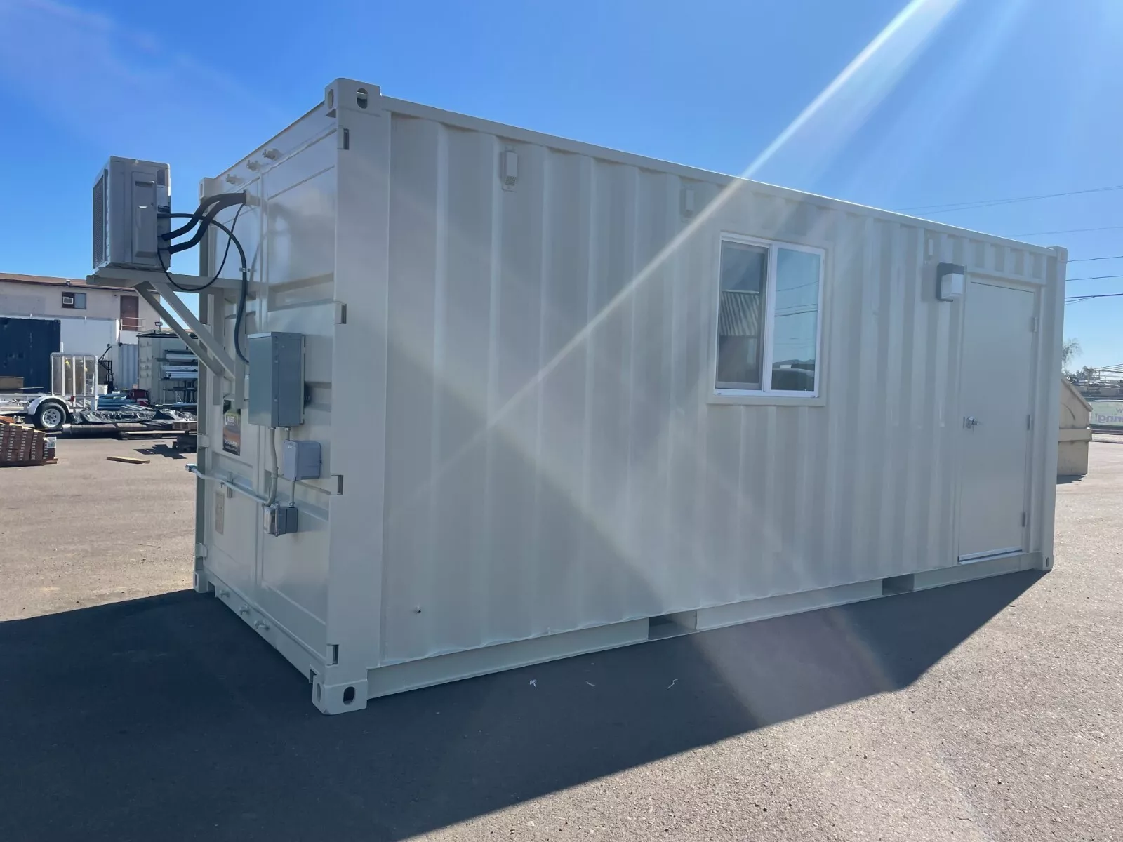 20 foot office in refurbished shipping container 20 foot office in refurbished shipping container