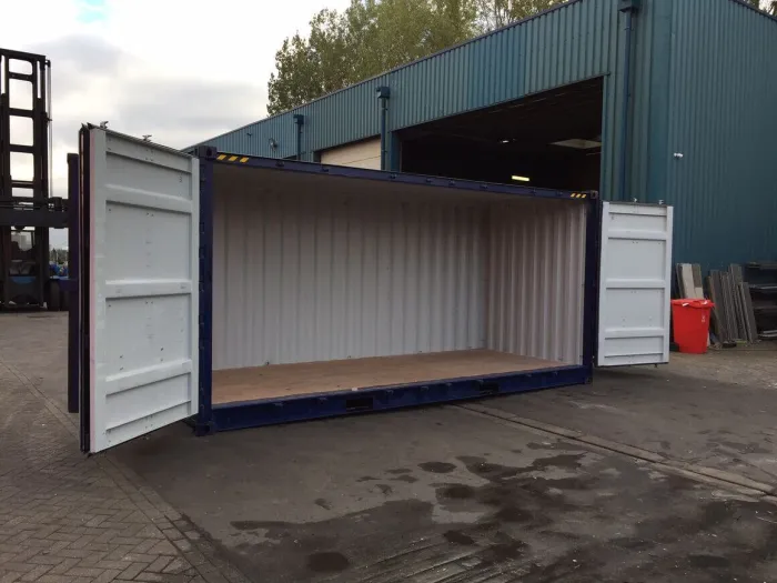 20ft open side high cube container (9′ 6″ high) 20ft open side high cube container (9′ 6″ high)
