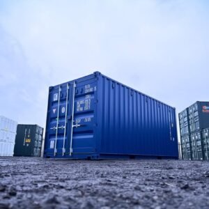 20ft shipping container (one trip) – blue