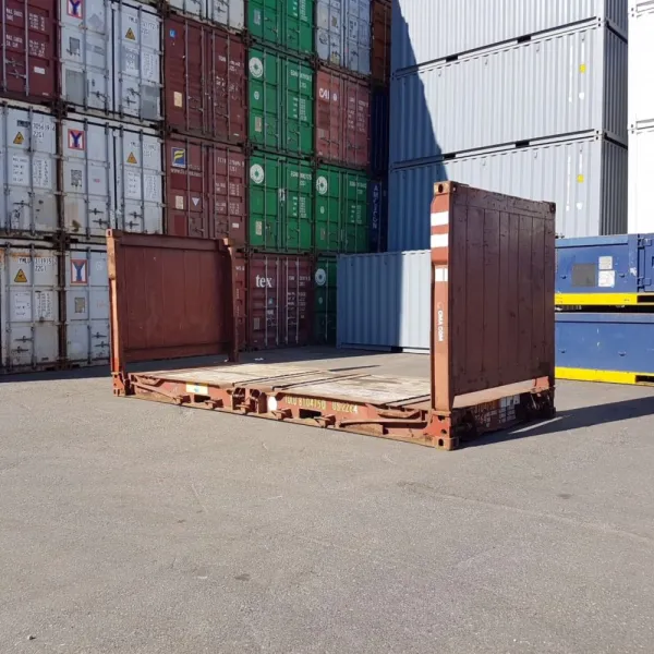 20ft x 8ft used flat rack shipping containers 20ft x 8ft used flat rack shipping containers