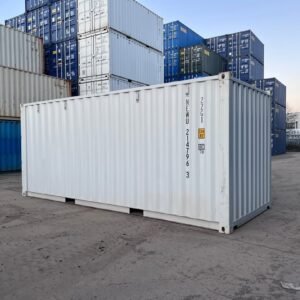 20ft shipping container (one trip) – white
