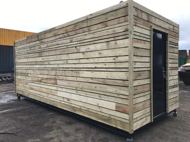 20ft x 8ft cladded food/drink outlet shipping container 20ft x 8ft cladded food/drink outlet shipping container