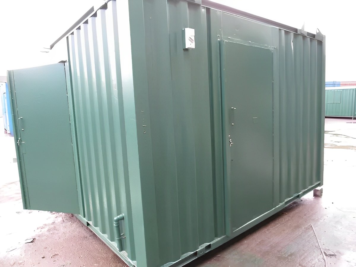 2+1 steel toilet cabin 12ft x 9ft 2+1 steel toilet cabin 12ft x 9ft