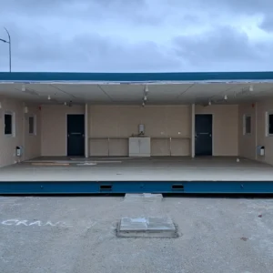 (3 bay) anti vandal modular building