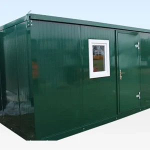 4.3m x 2.3m flat packed office cabin