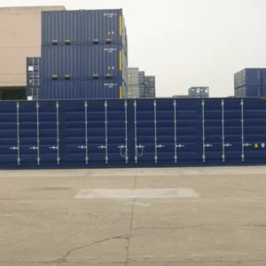 40ft full side access container high cube (9′ 6″ high)