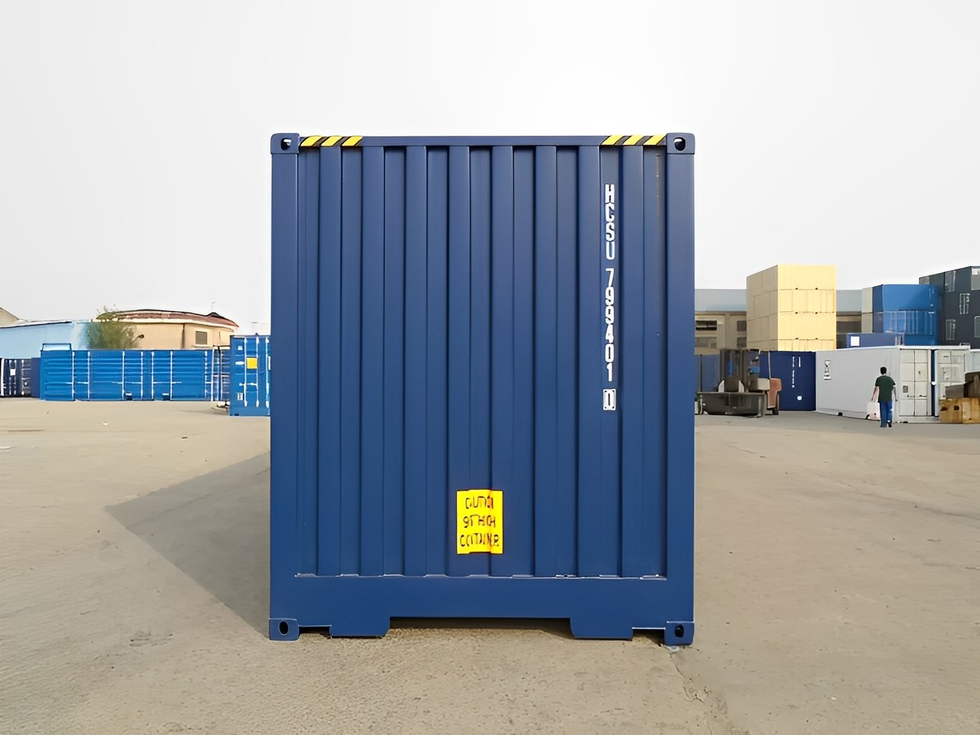 40ft high cube container – one trip (9ft 6″ high) 40ft high cube container – one trip (9ft 6″ high)