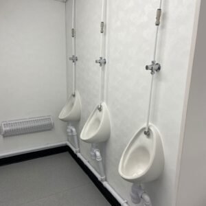 5+1 steel toilet cabin 24ft x 9ft