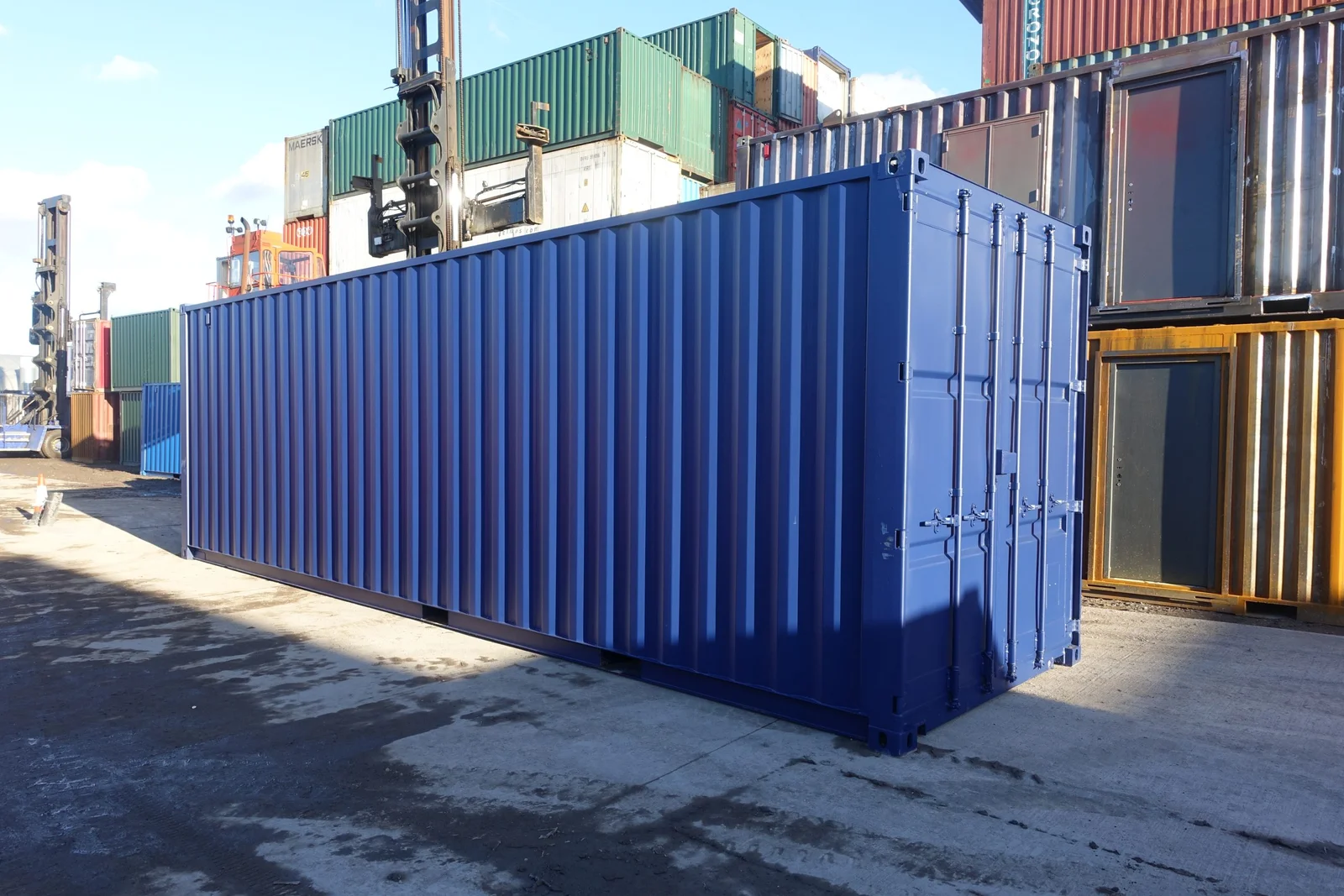 30ft x 8ft shipping container one trip – cut down 30ft x 8ft shipping container one trip – cut down