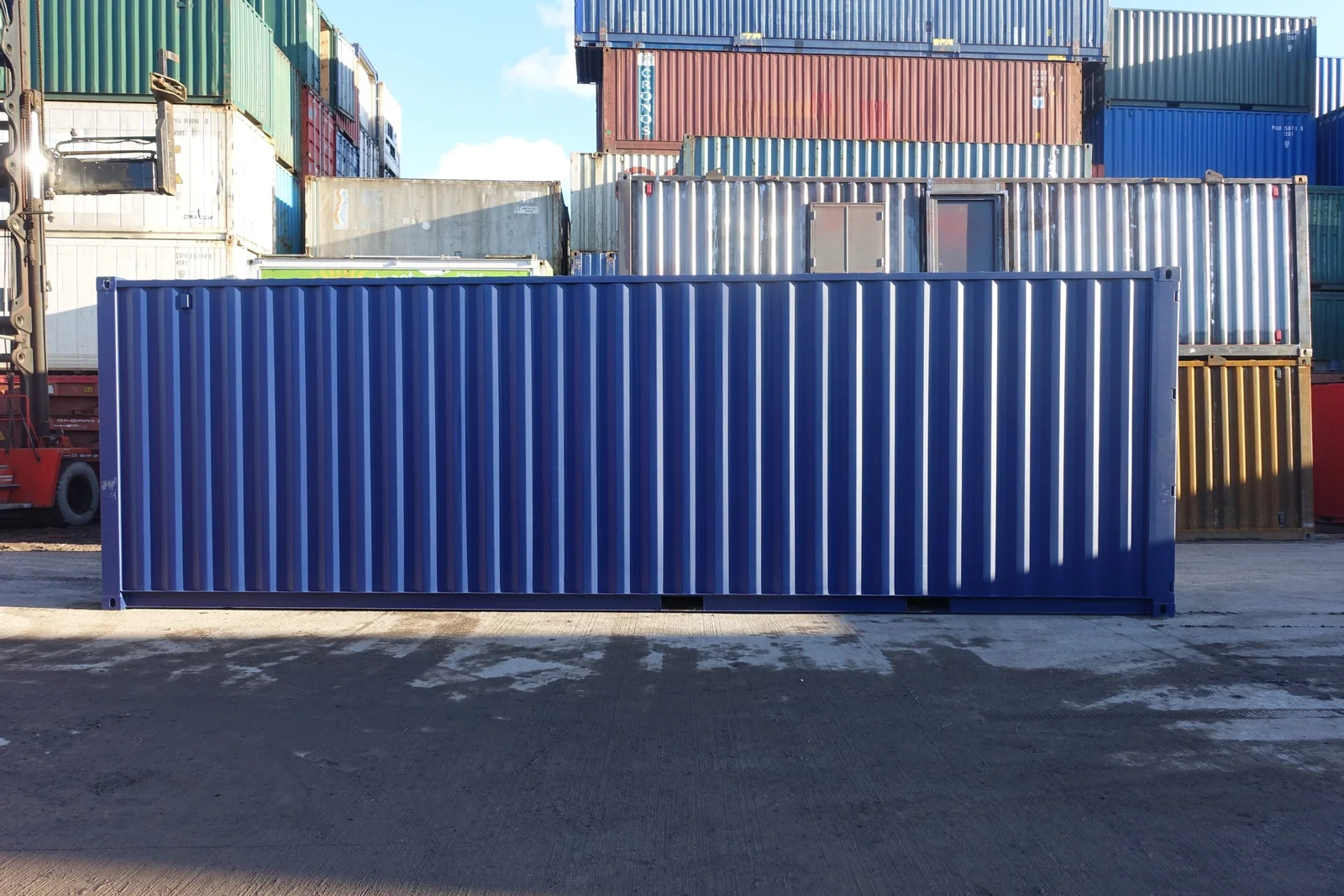 30ft x 8ft shipping container one trip – cut down 30ft x 8ft shipping container one trip – cut down