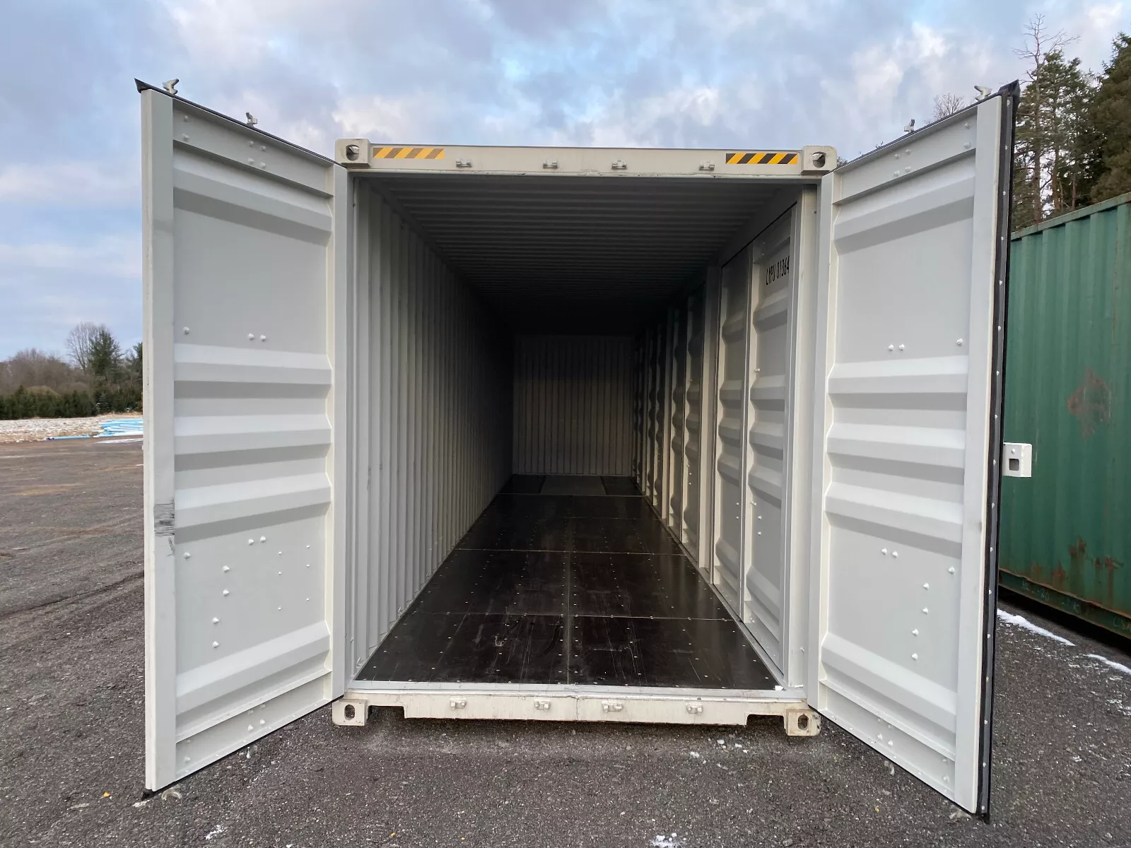 new 40′ one trip shipping container with side doors new 40′ one trip shipping container with side doors