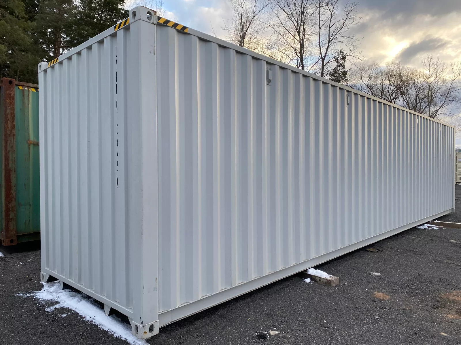 new 40′ one trip shipping container with side doors new 40′ one trip shipping container with side doors